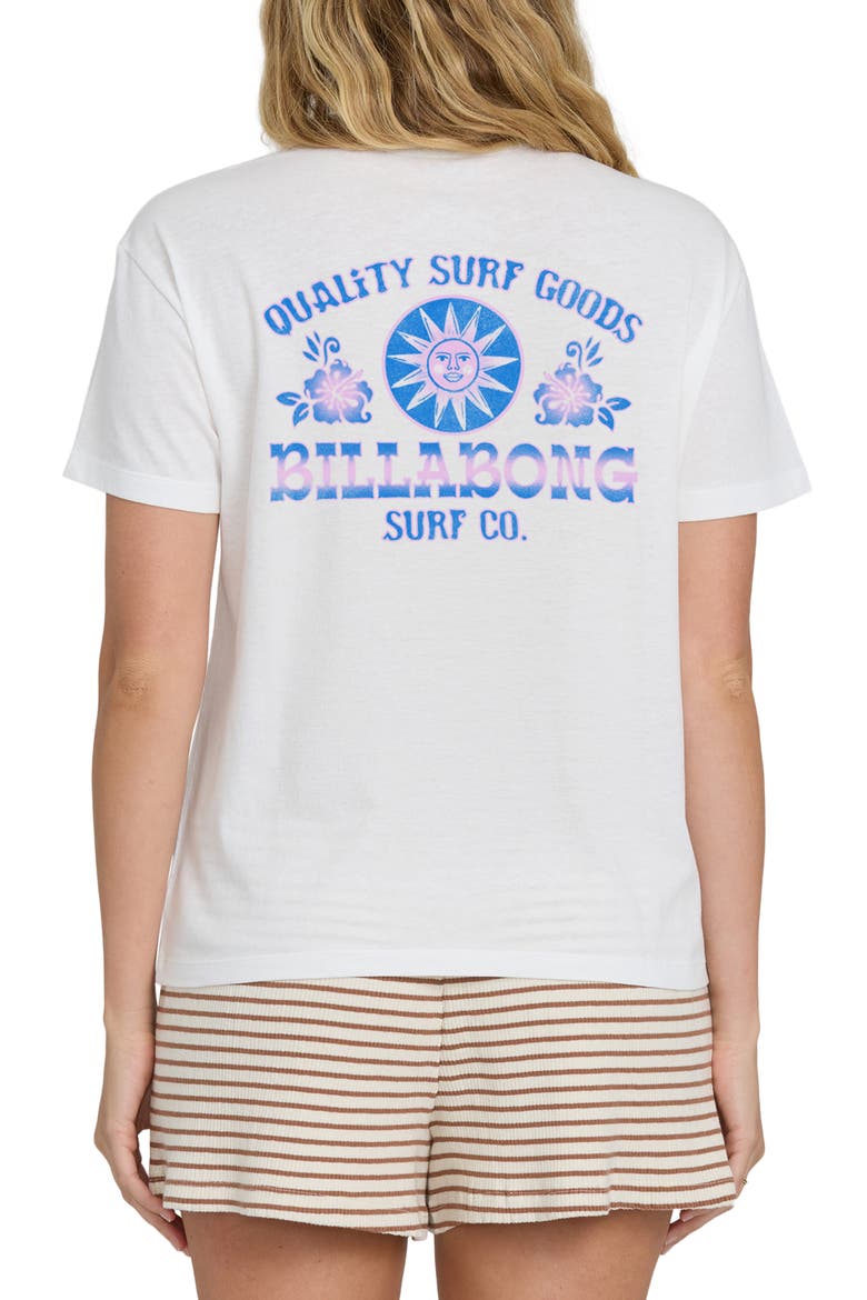 Sun Echoes Cotton T-Shirt, Alternate, color, SALT CRYSTAL