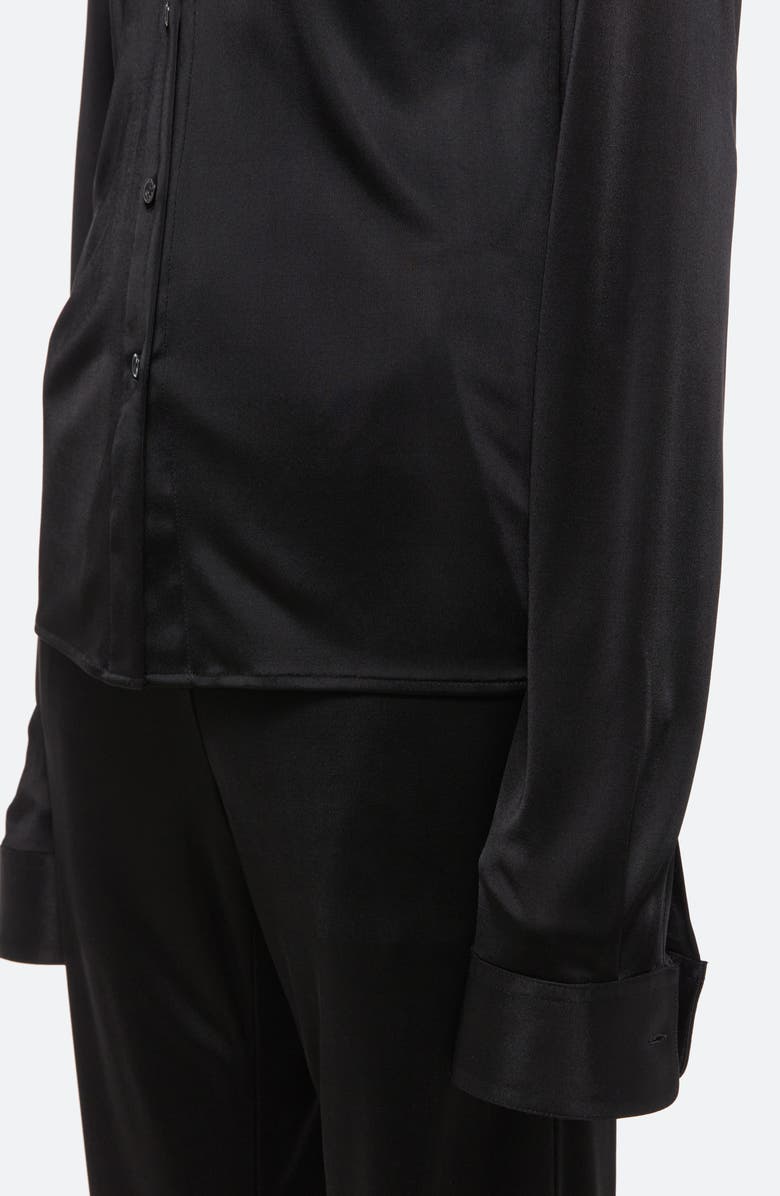 Helmut Lang Fluid Slim Fit Button-Up Shirt, Alternate, color, 