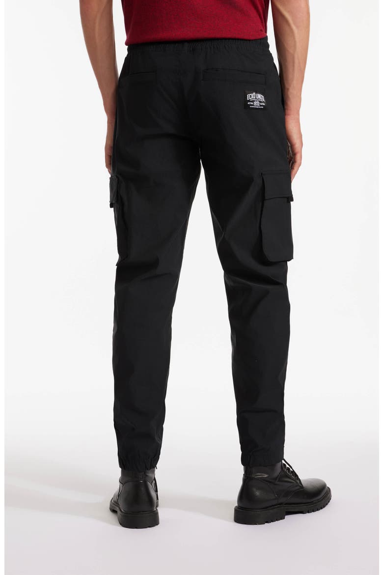 Draw Toggle Cargo Jogger, Alternate, color, Black