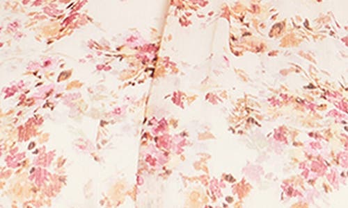 City Chic Jorgie Floral Print Sleeveless Dress In Animal Print