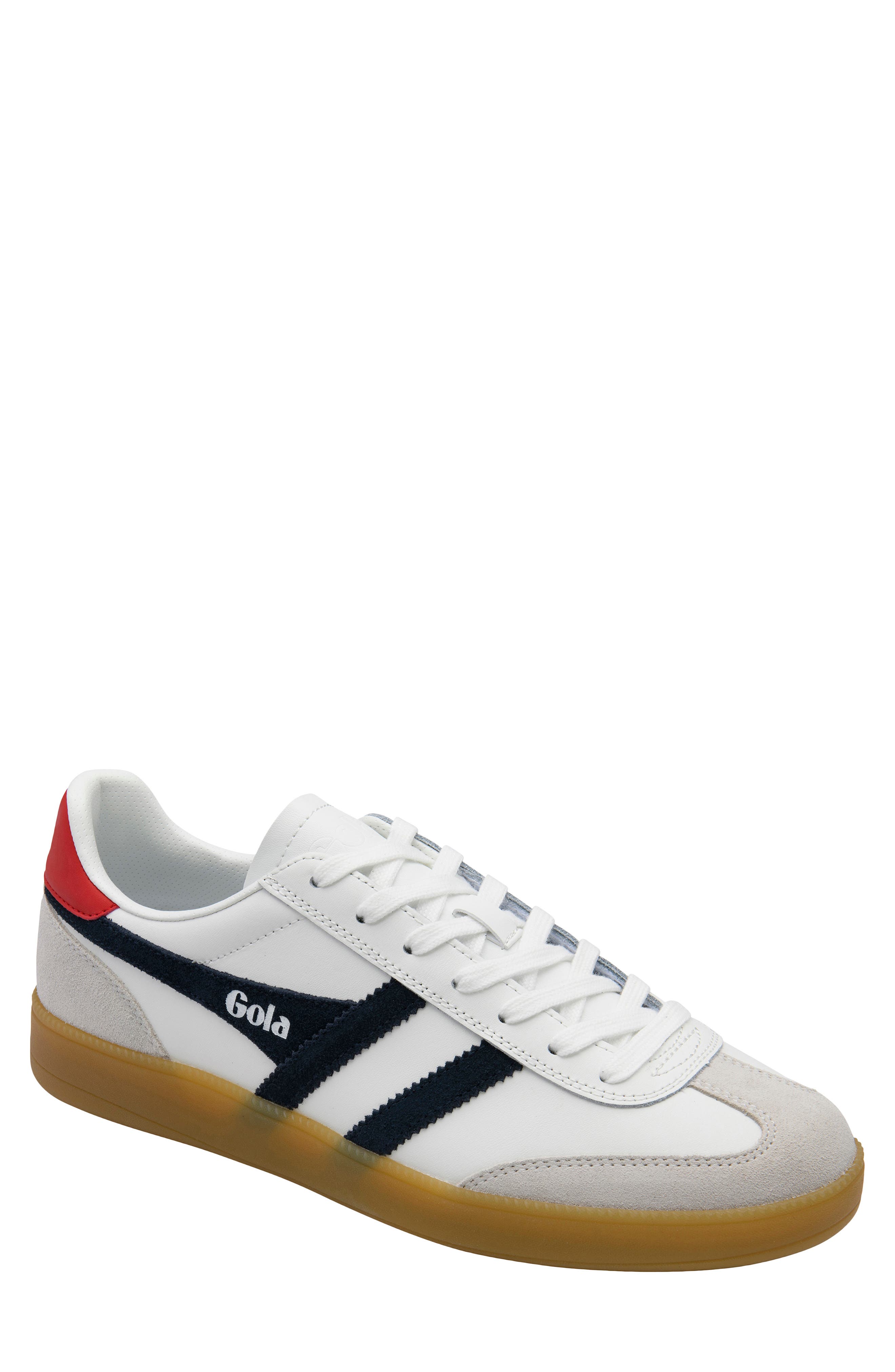  White/ Navy/ Red/ Gum