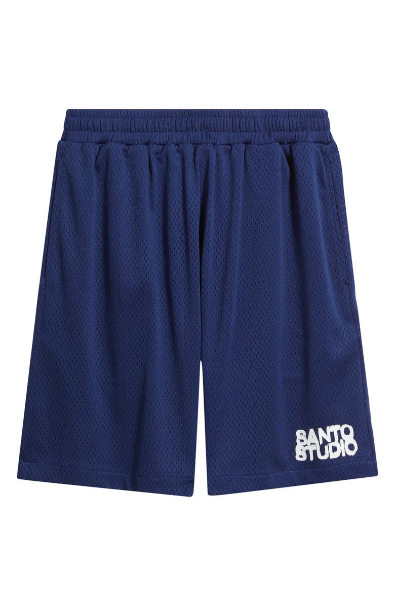 SANTO STUDIO Luke Rockhold Edition - Roma Mesh Shorts, Alternate, color, Blue