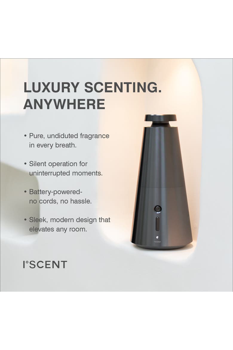 Enso Cordless Cold Air Home Fragrance Diffuser, Alternate, color, Black
