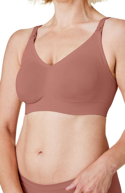 Body Silk Seamless Recycled Nylon Blend Wireless Maternity/Nursing Bra