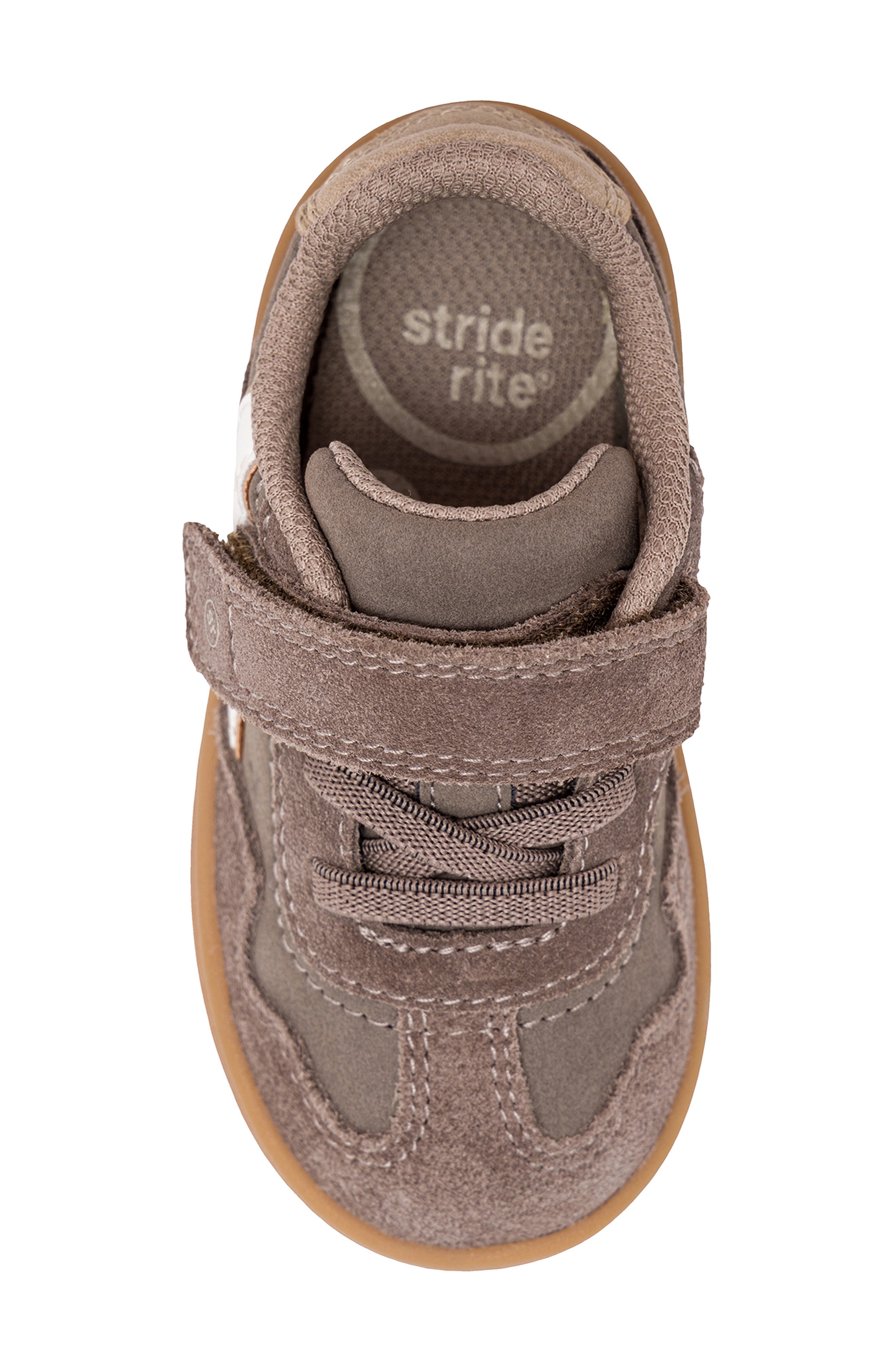Kids' SRT London 2.0 Leather Sneaker, Alternate, color, BROWN