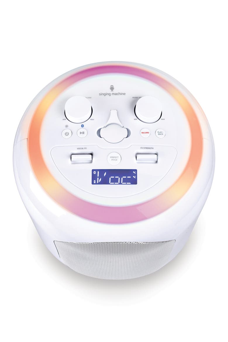 Home Stage Karaoke, Alternate, color, WHITE