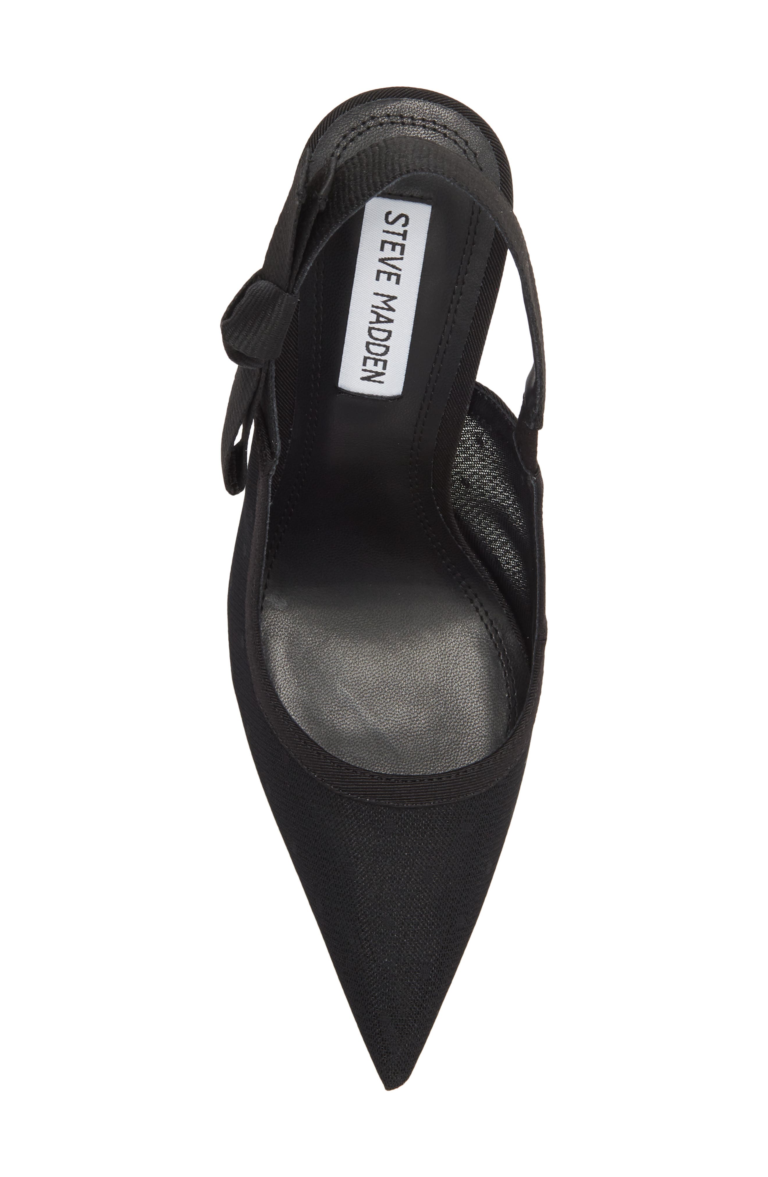 Steve Madden Stefani Slingback Pump, Alternate, color, Black