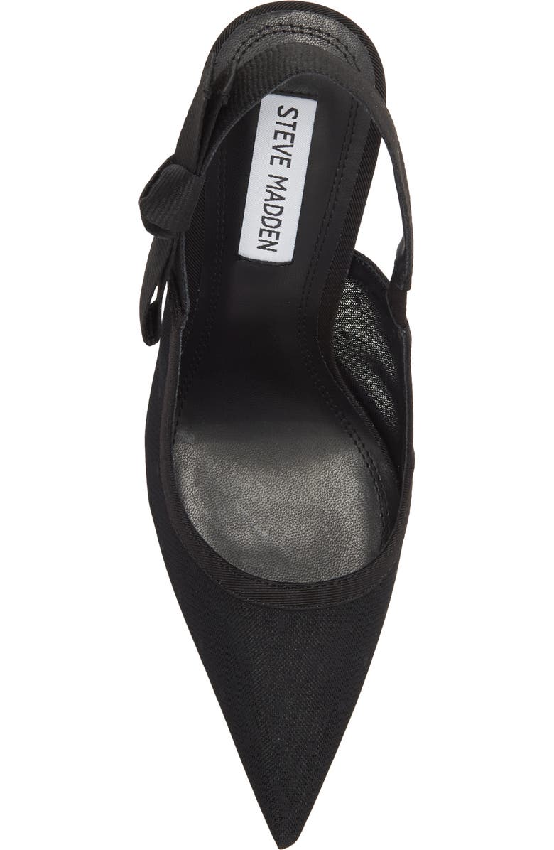 Steve Madden Stefani Slingback Pump, Alternate, color, Black