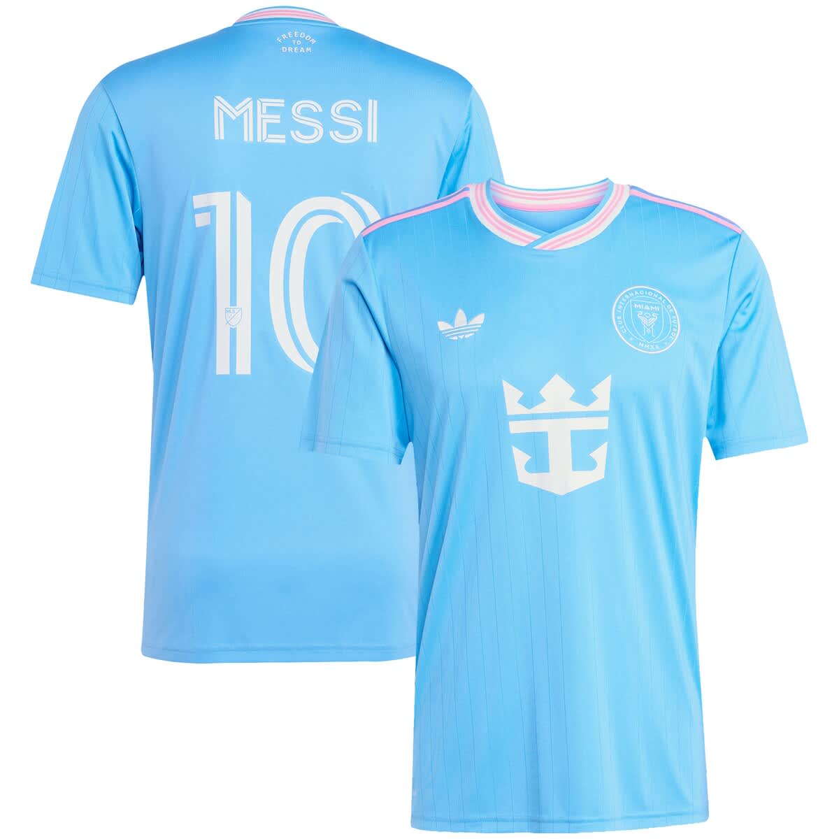 Men's adidas Originals Lionel Messi Blue Inter Miami CF 2025 Third