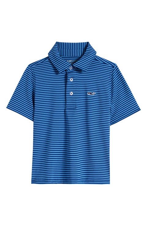 Kids' Bradley Stripe Stretch Polo (Big Kid)