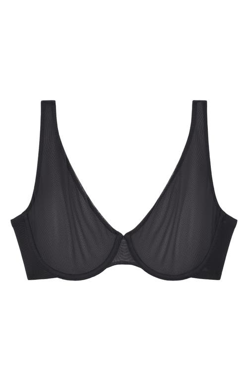 Thirdlove Bare Underwire Mesh Bra In Black