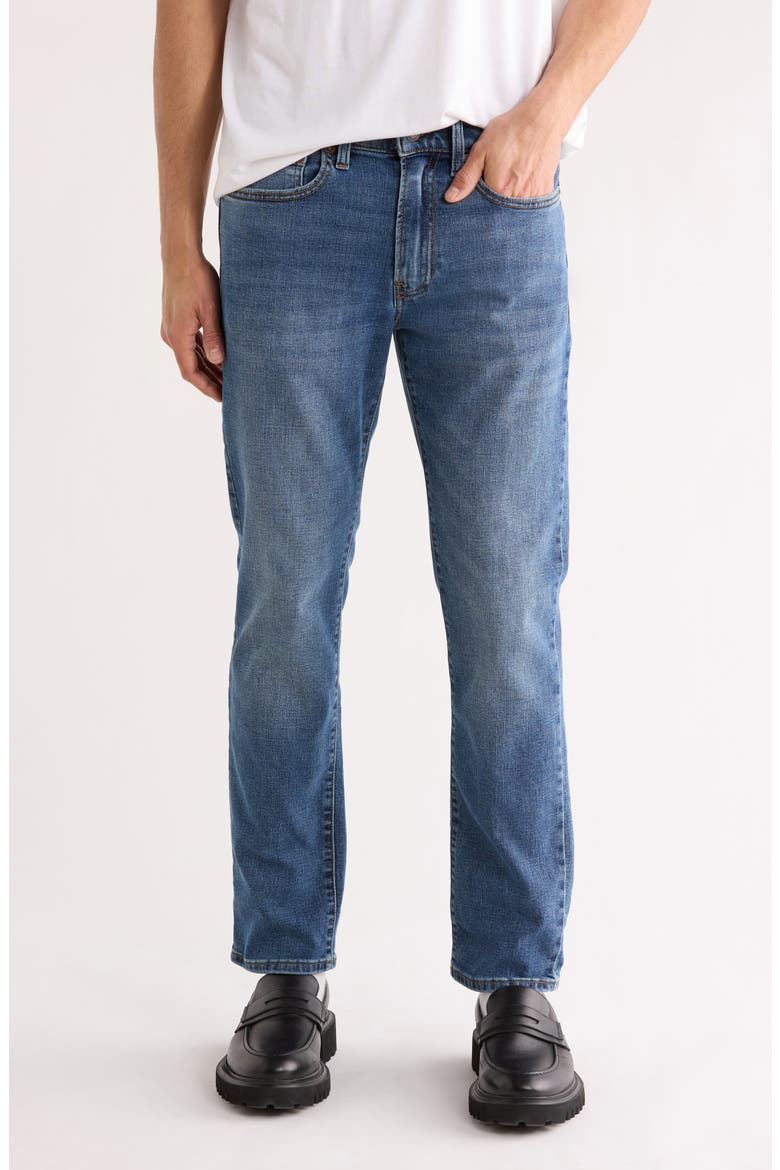 121 Slim Straight Jeans, Main, color, LITTLE SOMERSET