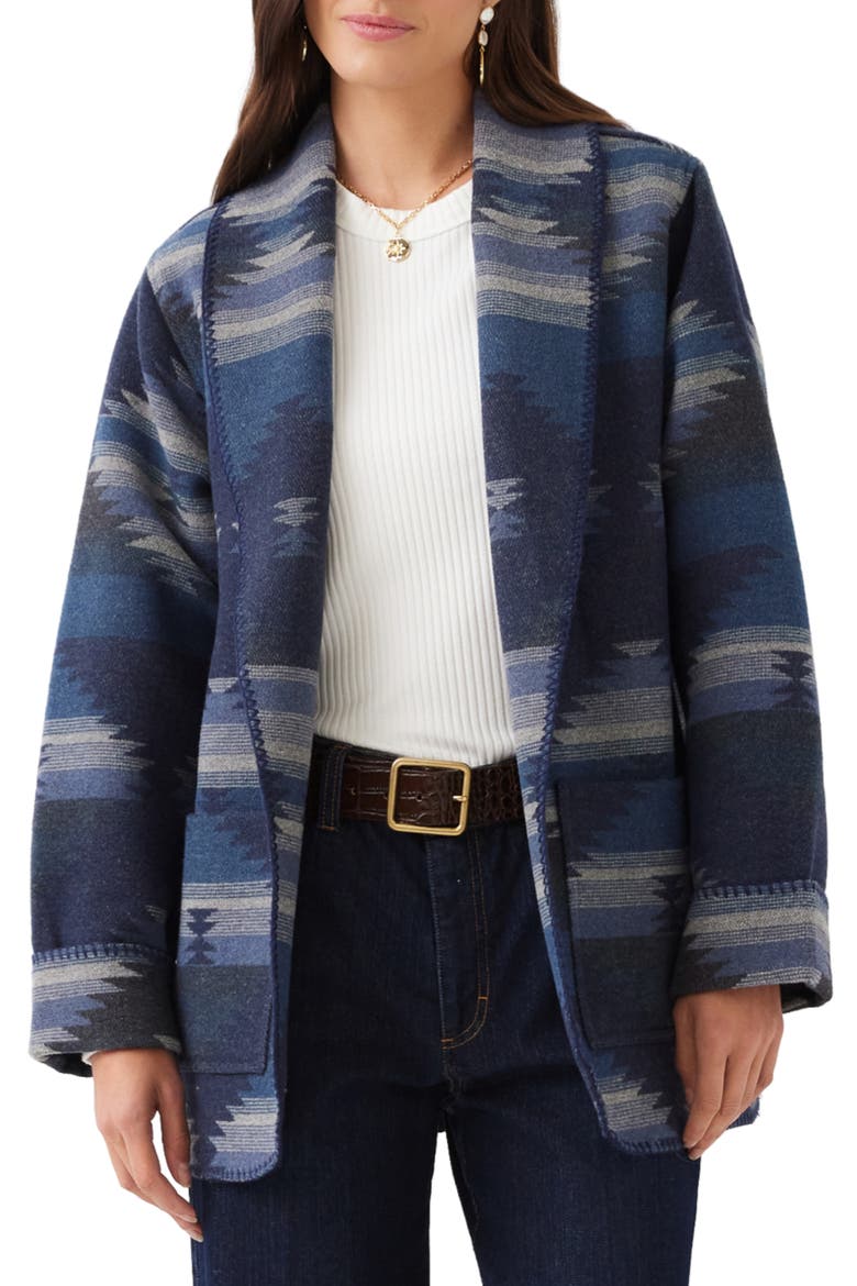 Ranch Jacket, Main, color, NAVY COMBO