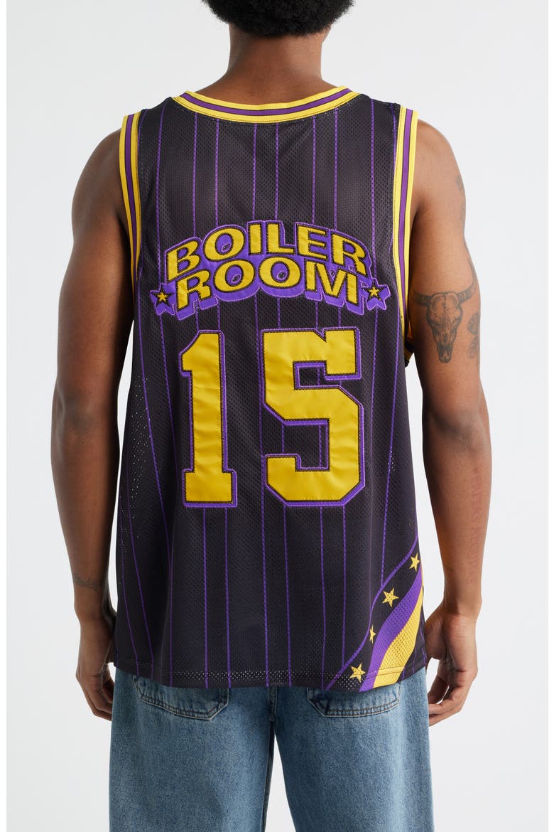 Graphic Mesh Basketball Jersey, Alternate, color, PURPLE