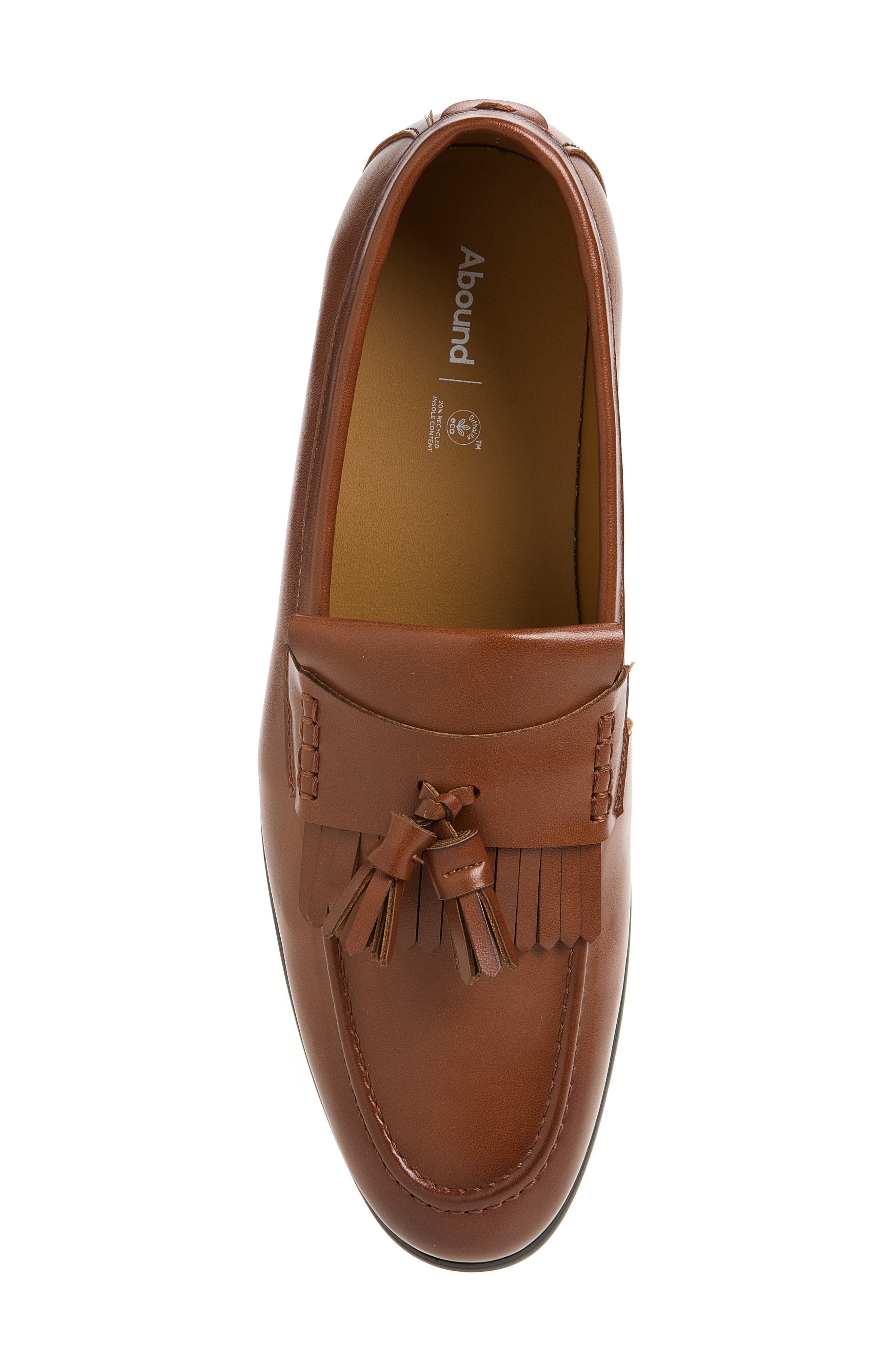 Nikko Kiltie Tassel Loafer, Alternate, color, BROWN PATINA
