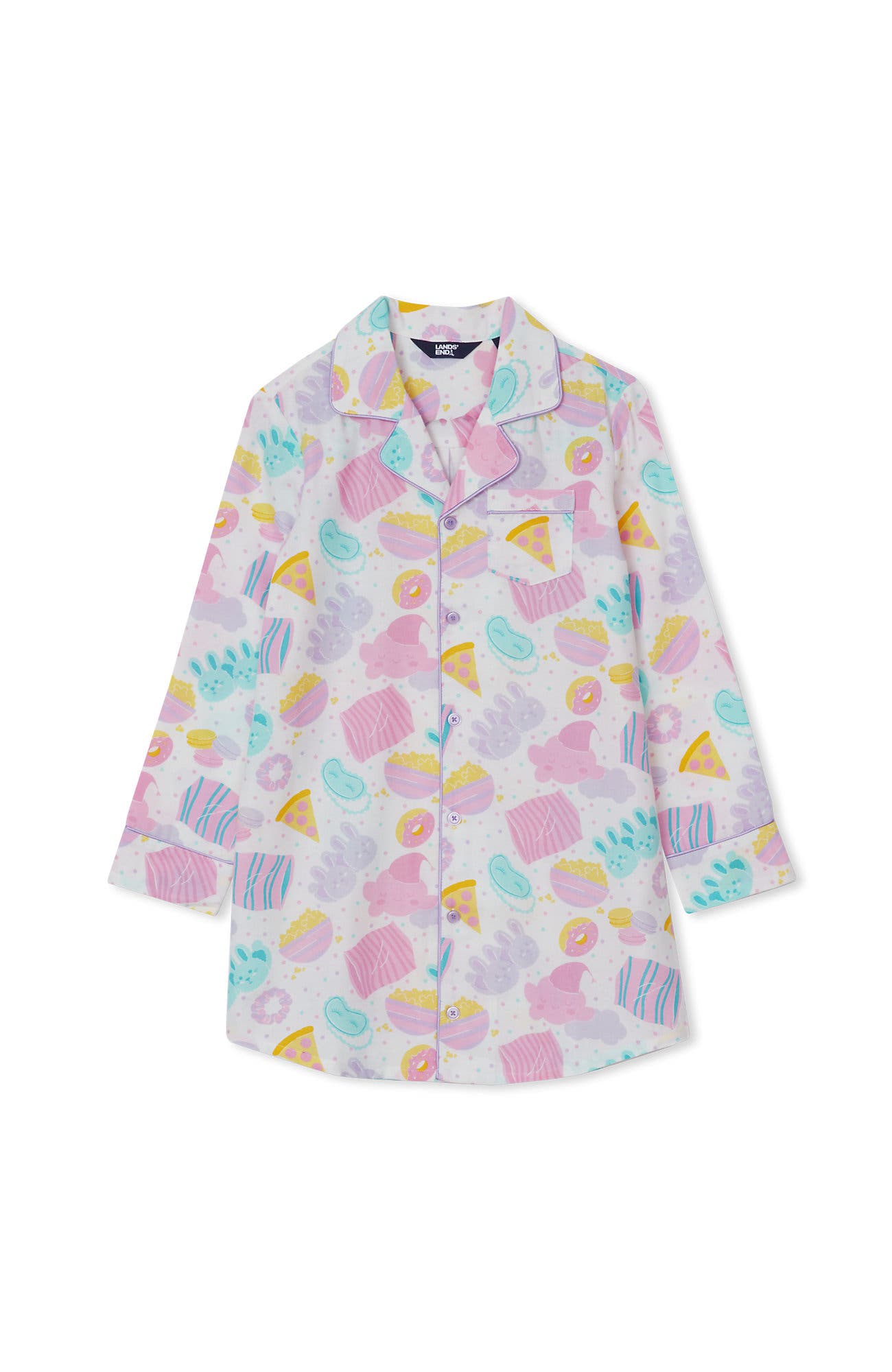 Sleepover Print/Lilac Breeze