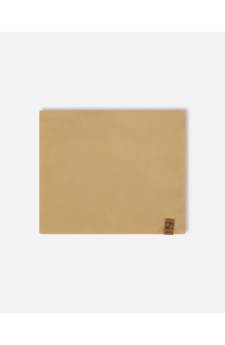 Deux par Deux Kids Unisex Solid Neck Tube Beige, Main, color, Beige