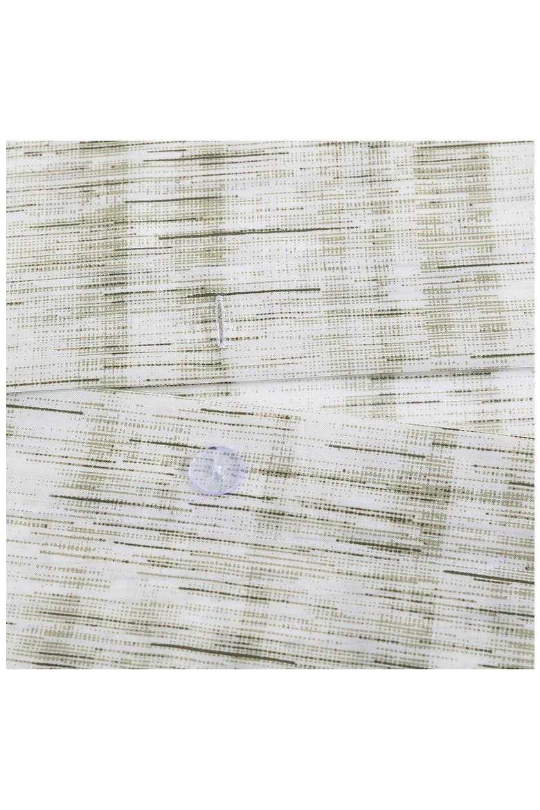 Weave Texture Duvet Cover & Shams Set, Alternate, color, LIGHT GREEN