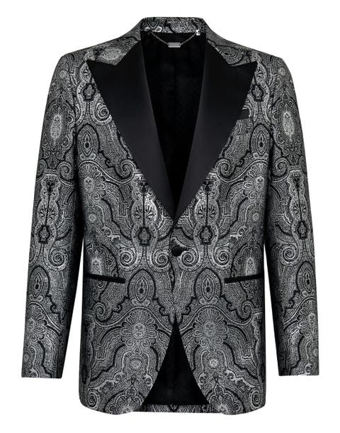 Blazer Super Slim Fit Paisley Men