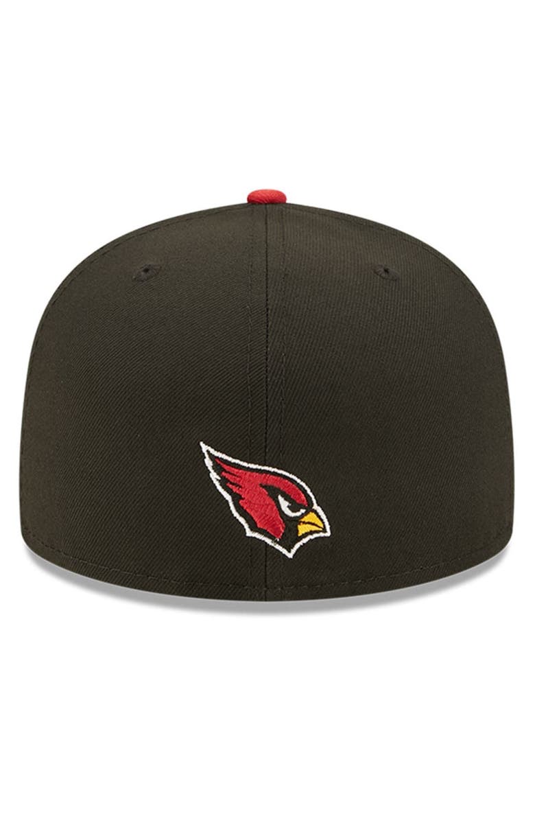 New Era Men's New Era Black/Cardinal Arizona Cardinals 2022 NFL Draft On Stage 59FIFTY Fitted Hat, Alternate, color, Black