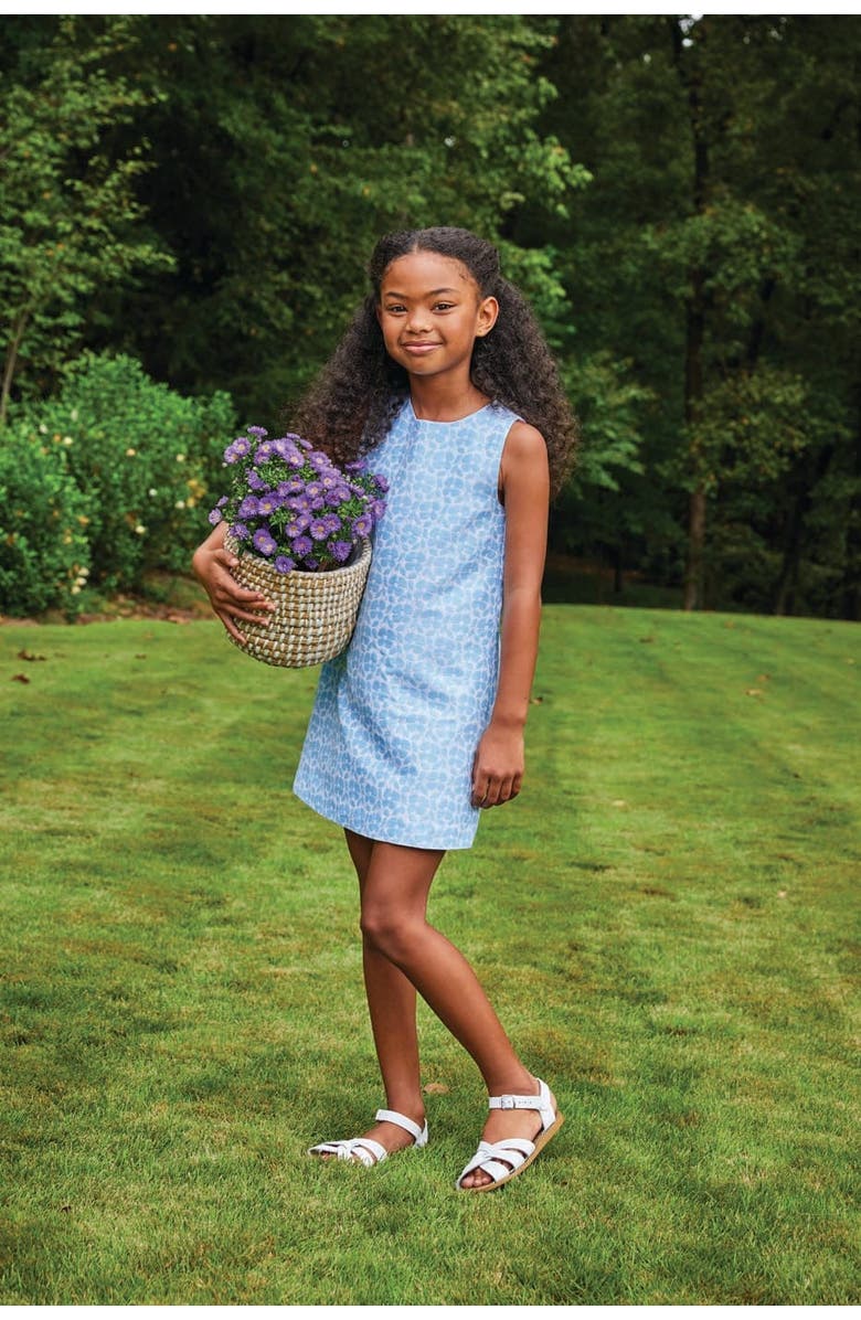 Little English Kids' Jacquard Classic Shift Dress, Alternate, color,