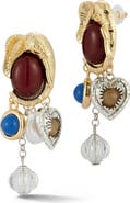 SPHERA MILANO Charm Drop Earrings