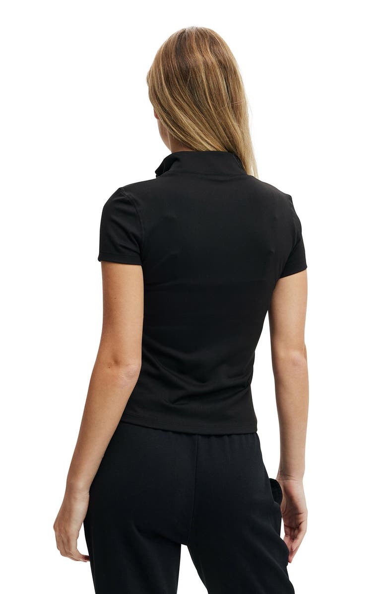 COTTON ON BODY Active Core Zip Through Short Sleeve, Alternate, color, 