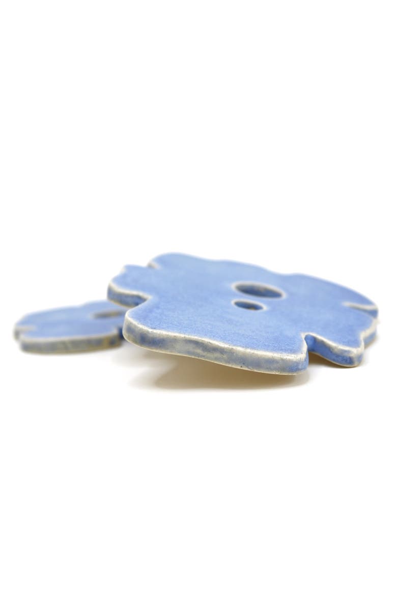 Flower Frogs - Set of 2, Alternate, color, Blue