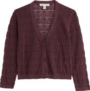 Seasalt Cornwall Sweet Day Pointelle Organic Cotton Cardigan