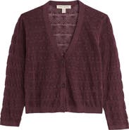 Seasalt Cornwall Sweet Day Pointelle Organic Cotton Cardigan