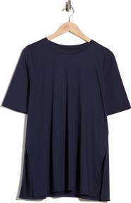 Eileen Fisher Crewneck Organic Cotton T-Shirt
