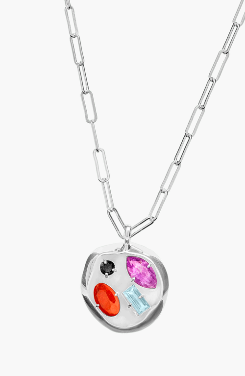 Birthdate Co. The February Birthdate Silver Pendant In February 28th - Silver