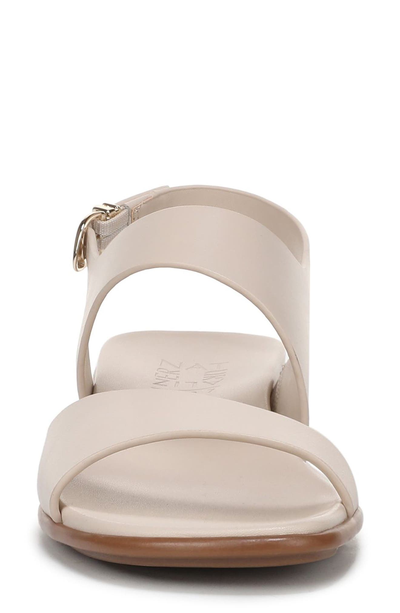 Brie Sandal, Alternate, color, IVORY MIST LEATHER