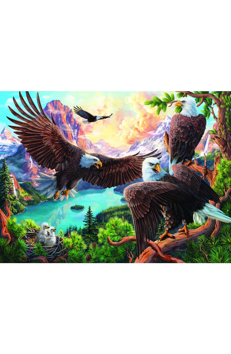 Sunsout Eagle Dance 1000 piece Jigsaw Puzzle for Adults, Main, color, Multicolor