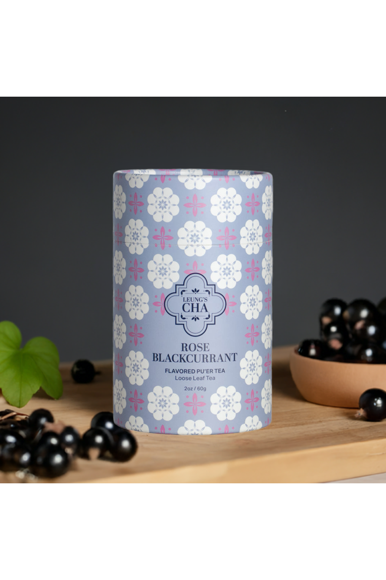 Rose Blackcurrant Pu'er Tea, 60 g, Alternate, color, NA