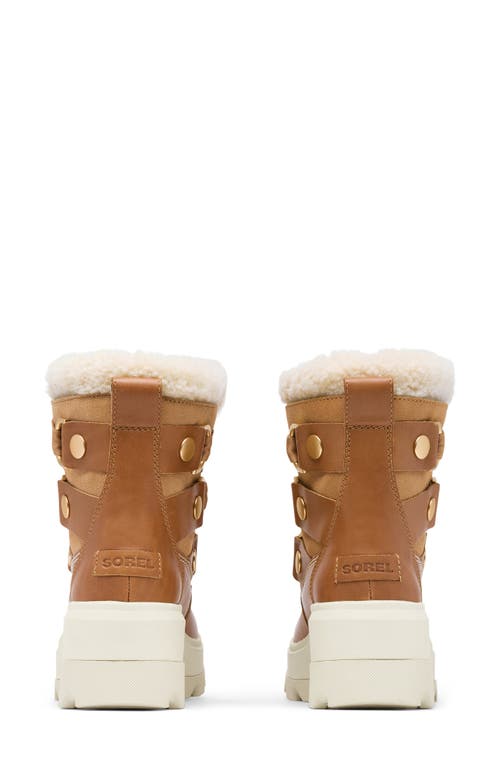 Sorel Womens Joan Frwd Cozy Tawny Buff Honey White Waterproof An In Brown
