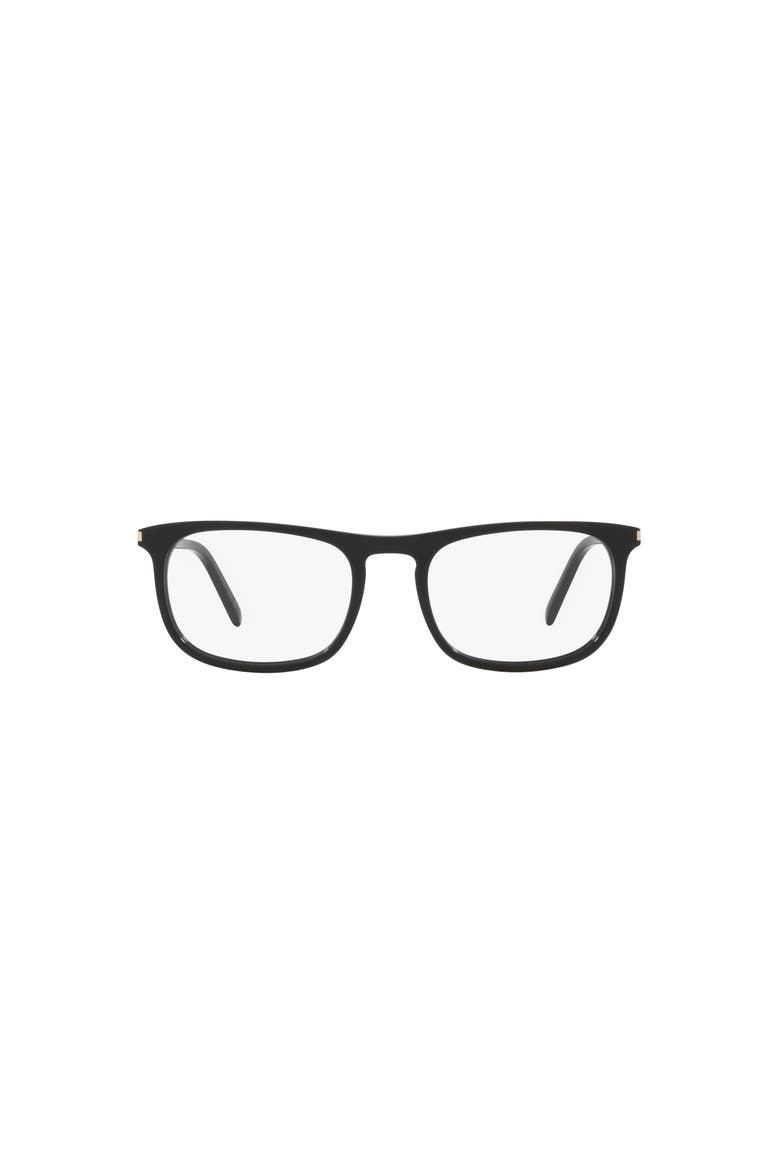 54mm Round optical glasses, Alternate, color, Black
