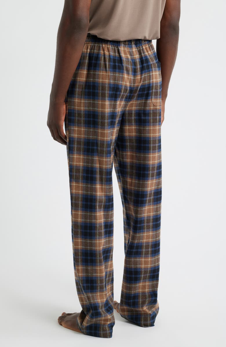 Majestic International Time Out Flannel Lounge Pants, Alternate, color, Sienna