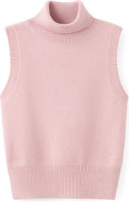 MANGO Baby Turtleneck Sleeveless Sweater