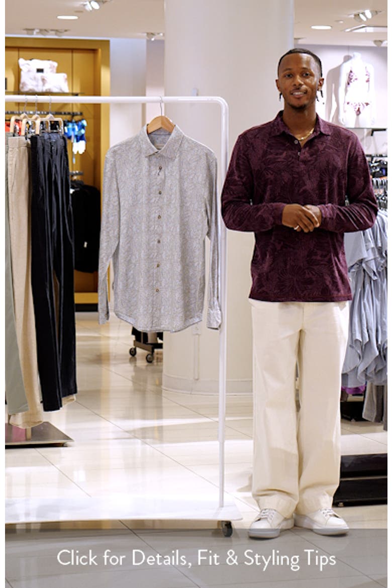 Jimmy OoohCotton® Botanical Button-Up Shirt video