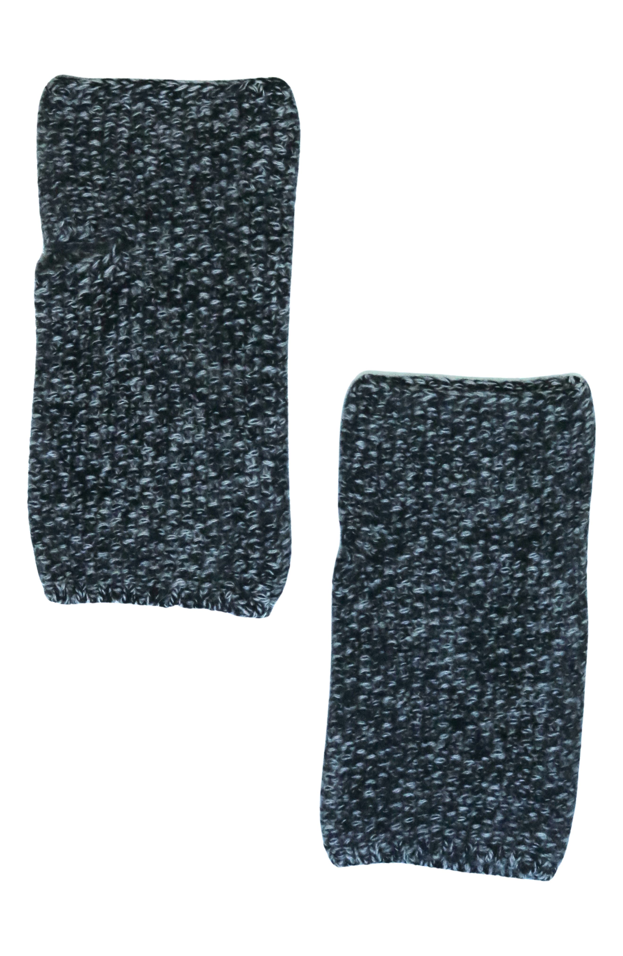 Chunky Cashmere Fingerless Gloves