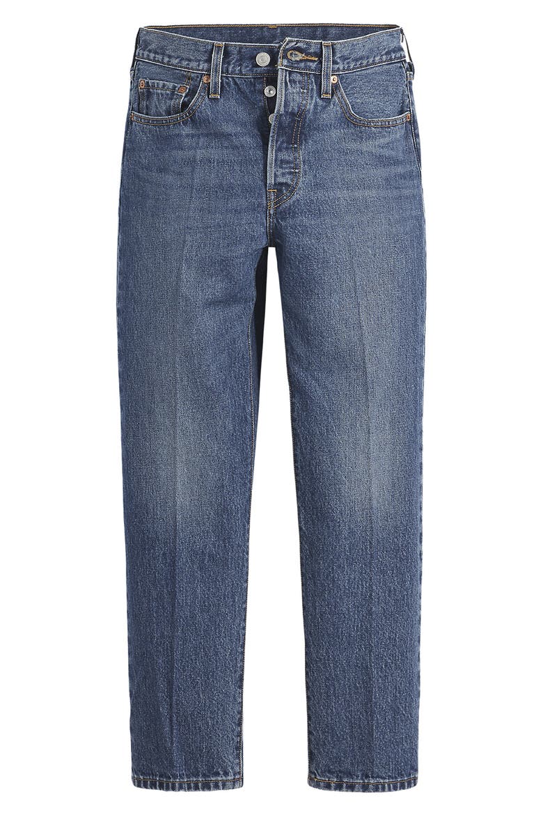Levi's® 501® Crop Jeans, Alternate, color, SQUARE ONE