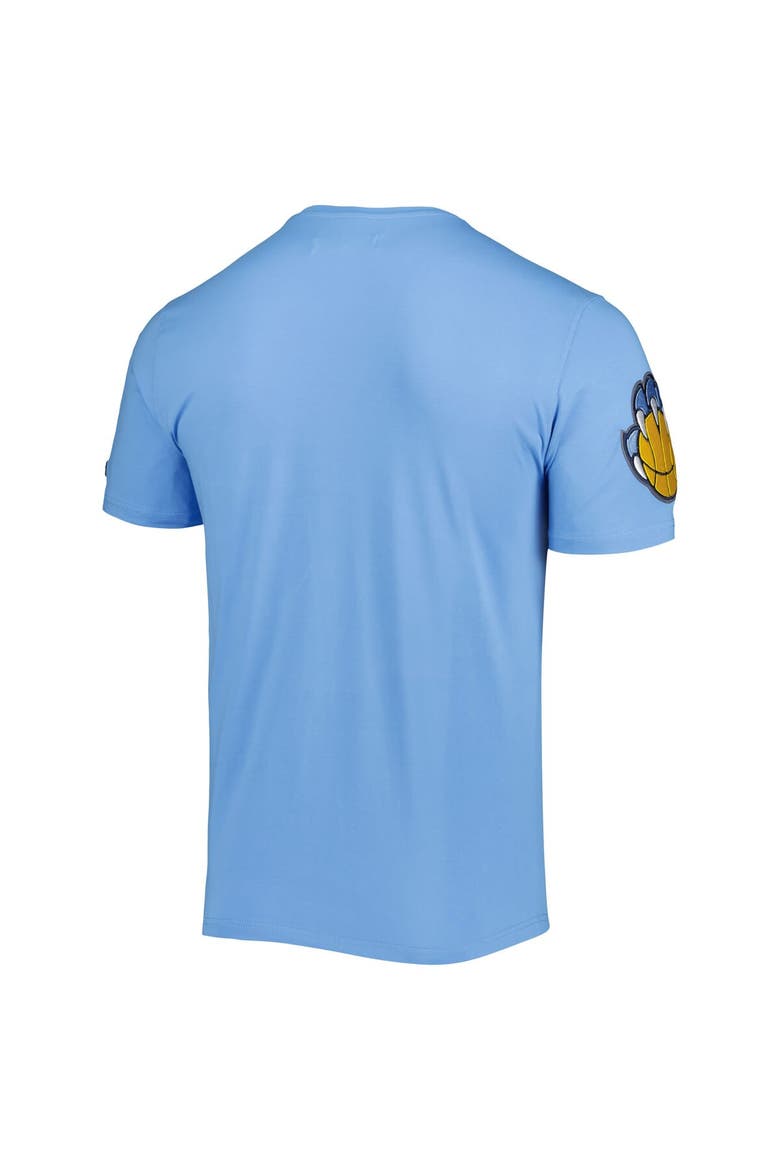 Men's Pro Standard Light Blue Memphis Grizzlies Hometown Chenille T-Shirt, Alternate, color, Light Blue