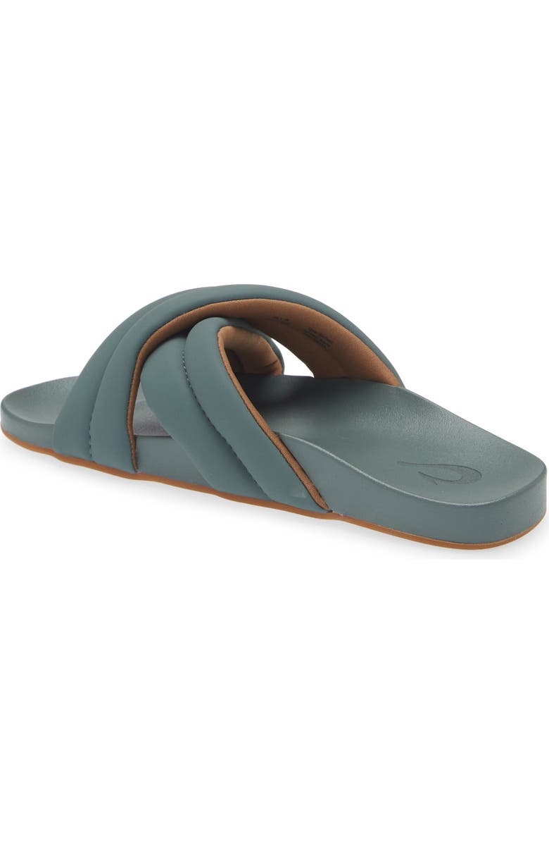OluKai Hila Water Resistant Slide Sandal, Alternate, color, Star Pine / Star Pine