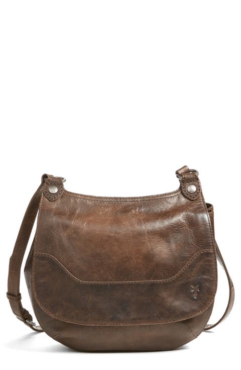 'Melissa' Leather Crossbody Bag