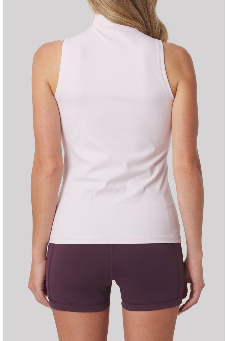 Tabitha Quarter Zip Performance Top, Alternate, color, PETAL PINK
