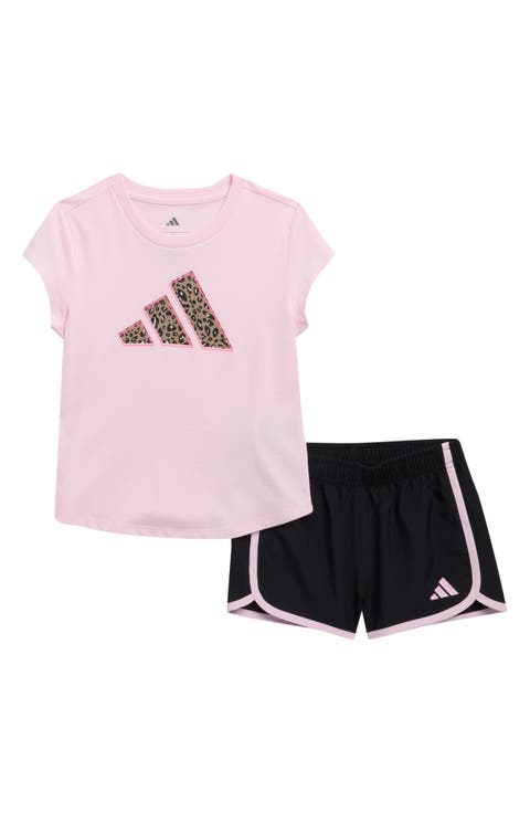 Kids' Logo T-Shirt & Shorts Set (Toddler)