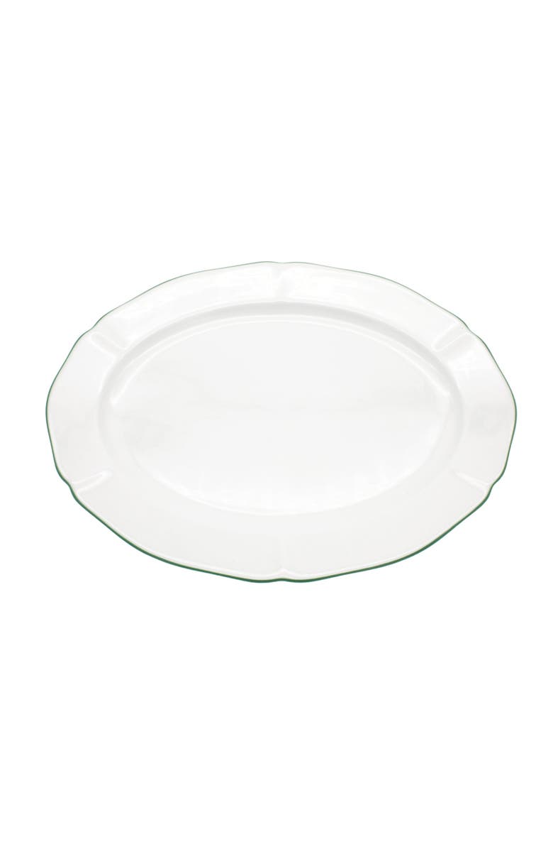 Twig New York Amelie Oval Platter, Main, color, Forest Green