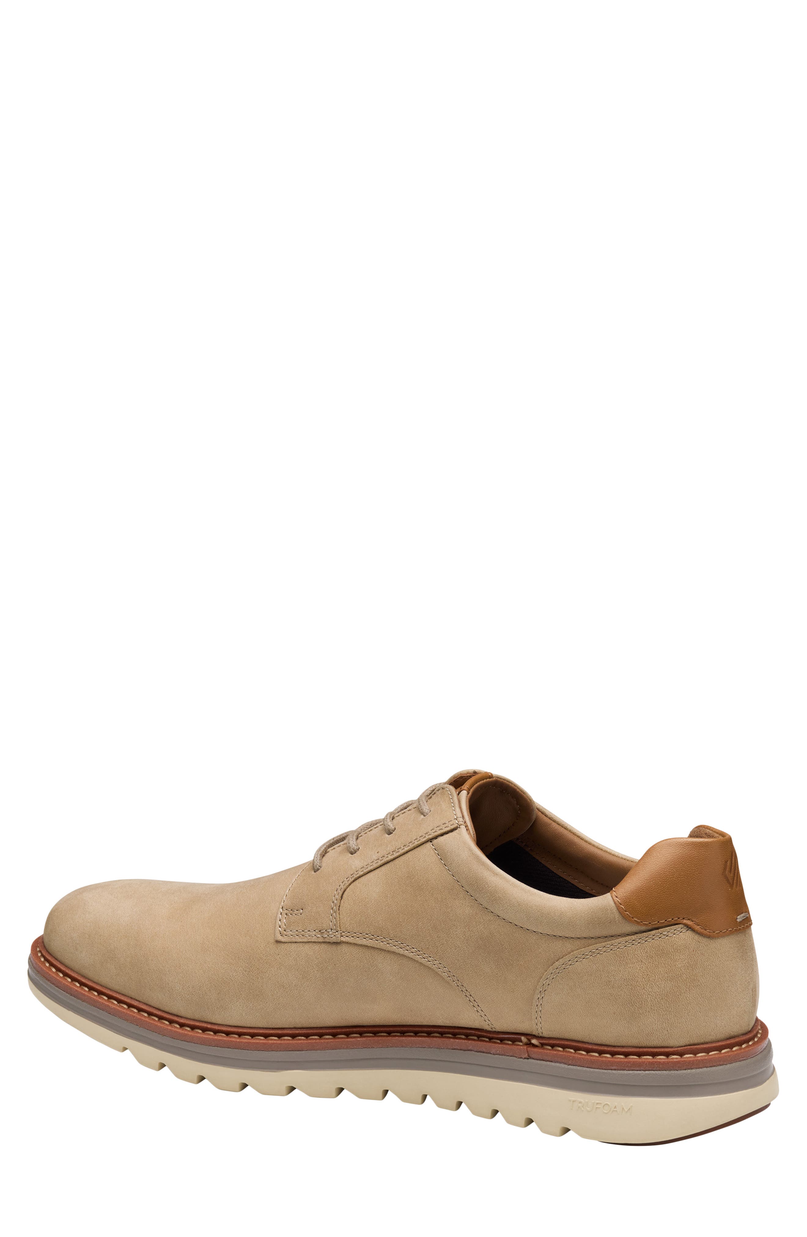 Braxton Plain Toe Derby, Alternate, color, TAUPE NUBUCK