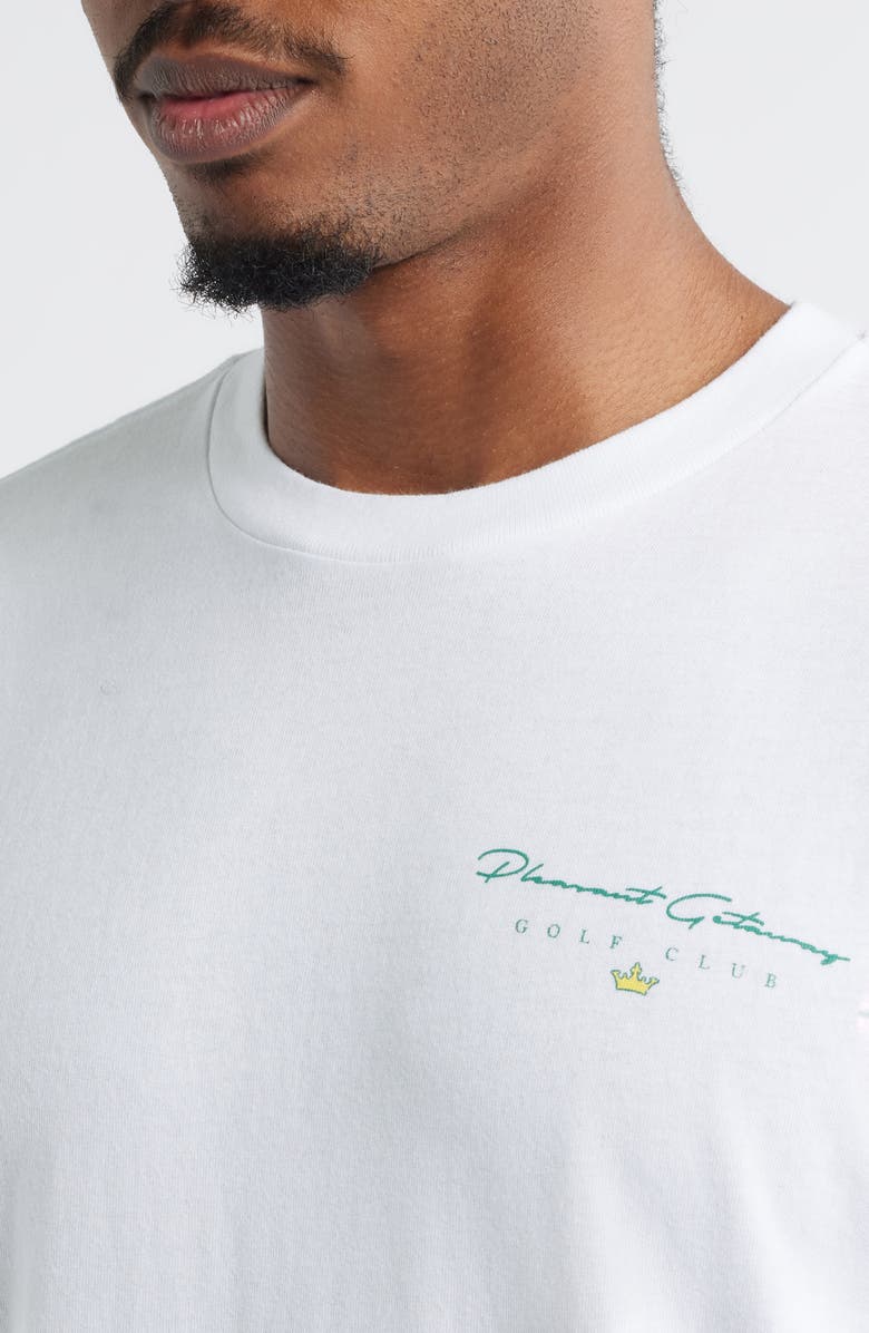 The Forecast Agency Golf Club Graphic T-Shirt, Alternate, color, Washed White
